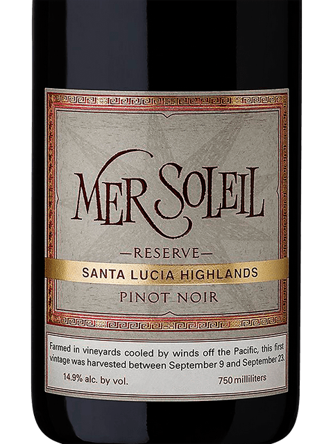 Mer Soleil Reserve Pinot Noir 2017