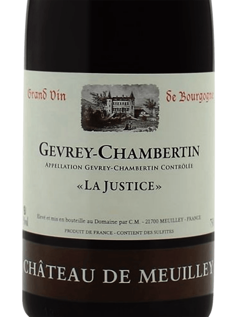 Château de Meuilley La Justice Gevrey-Chambertin 2021