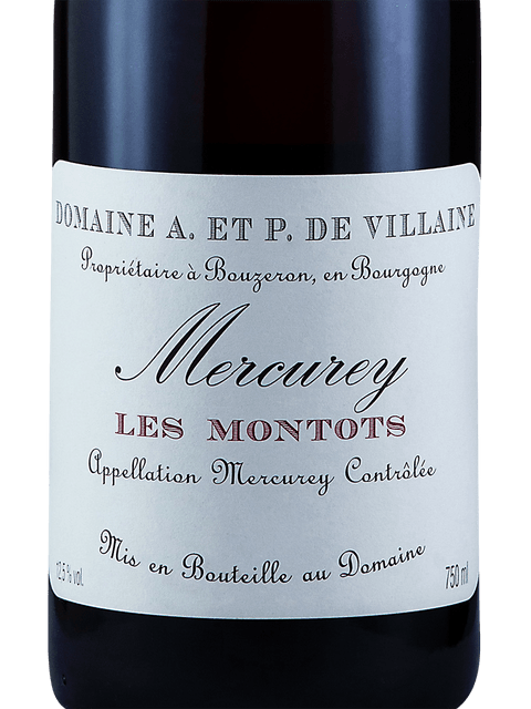 Domaine A. et P. de Villaine Les Montots Mercurey 2018