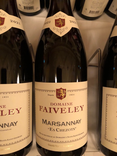 Domaine Faiveley Marsannay 'Es Chezots'