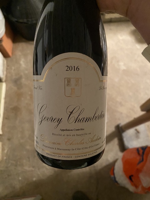 Charles Audoin Gevrey-Chambertin 2019