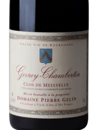Domaine Pierre Gelin Gevrey-Chambertin Clos de Meixvelle 2017