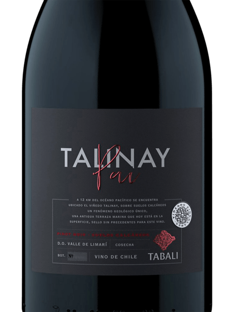 Tabali Talinay Pai Pinot Noir 2018