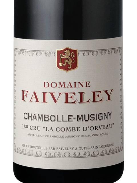 Domaine Faiveley La Combe d'Orveau Chambolle-Musigny 1er Cru 2013