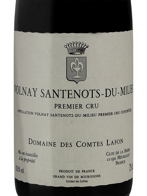 Domaine des Comtes Lafon Volnay Santenots-Du-Milieu Premier Cru 2013