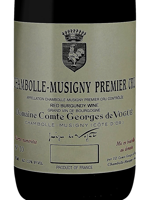 Domaine Comte Georges de Vogüé Chambolle-Musigny Premier Cru