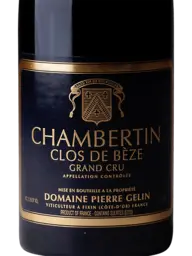 Domaine Pierre Gelin Chambertin Clos de Bèze Grand Cru 2017
