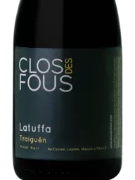 Clos des Fous Latuffa Pinot Noir (Traiguen) 2017