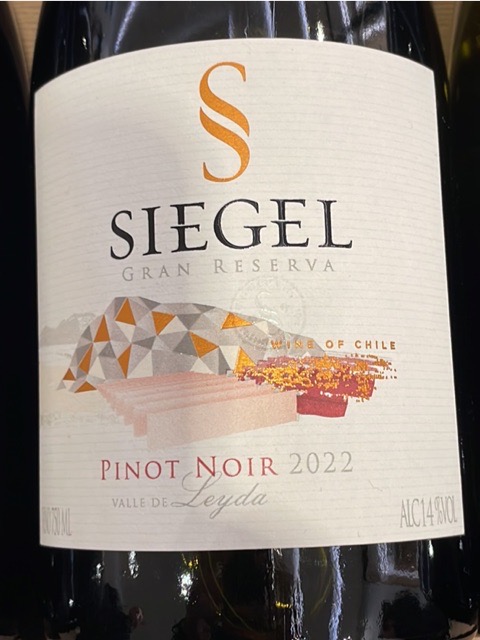 Siegel Gran Reserve Pinot Noir