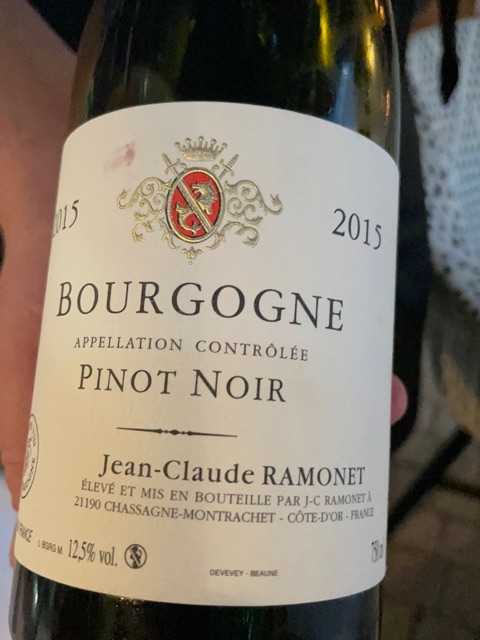 Jean-Claude Ramonet Bourgogne Pinot Noir