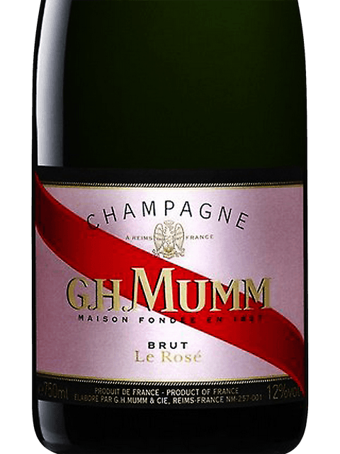 G.H. Mumm (Cordon Rouge) Le Rosé Brut Champagne