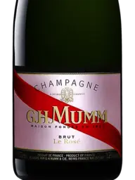 G.H. Mumm (Cordon Rouge) Le Rosé Brut Champagne