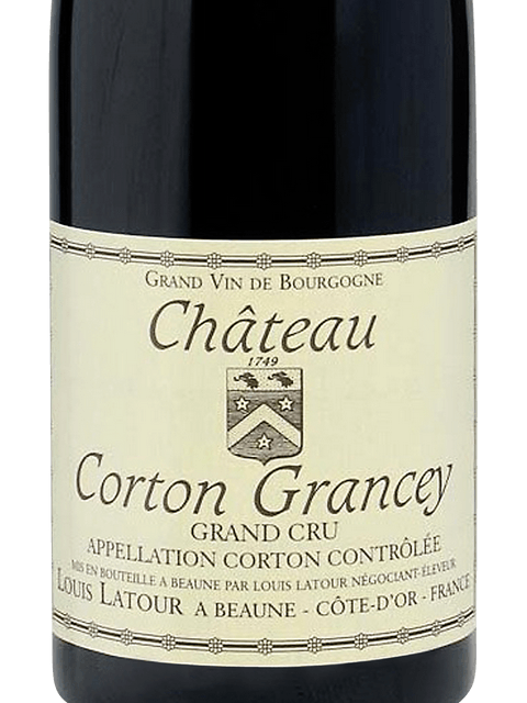 Louis Latour Château Corton Grancey Grand Cru