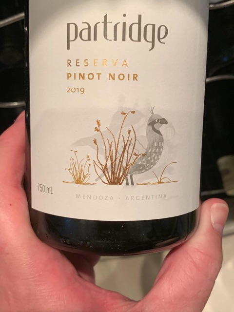 Viña Las Perdices Partridge Reserva Pinot Noir 2022