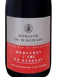 Domaine de Suremain Mercurey 1er Cru 'Sazenay' Rouge 2020