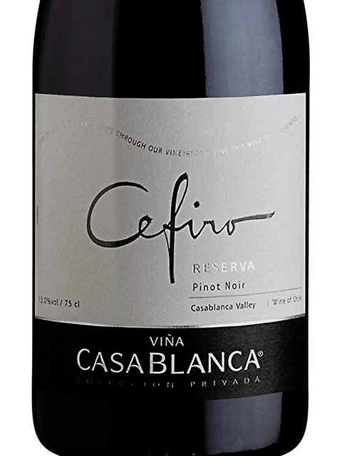 Casablanca Cefiro Reserva Pinot Noir