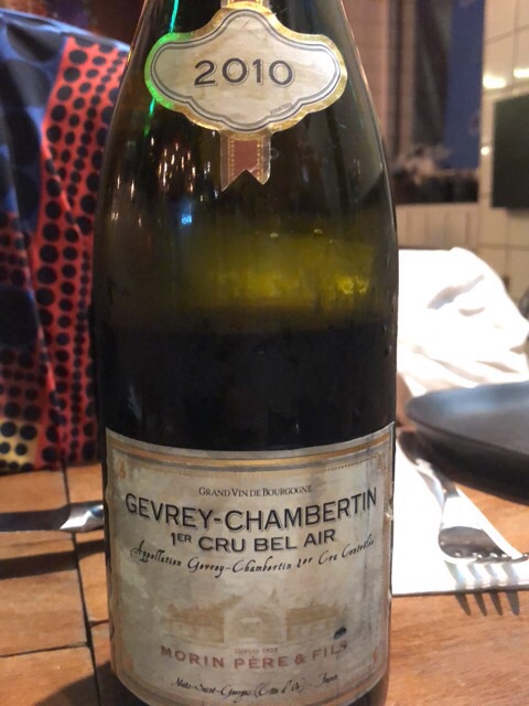 Morin Pere & Fils Gevrey-Chambertin 1er Cru 'Bel Air' 2020