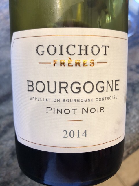 Goichot Frères Bourgogne Pinot Noir