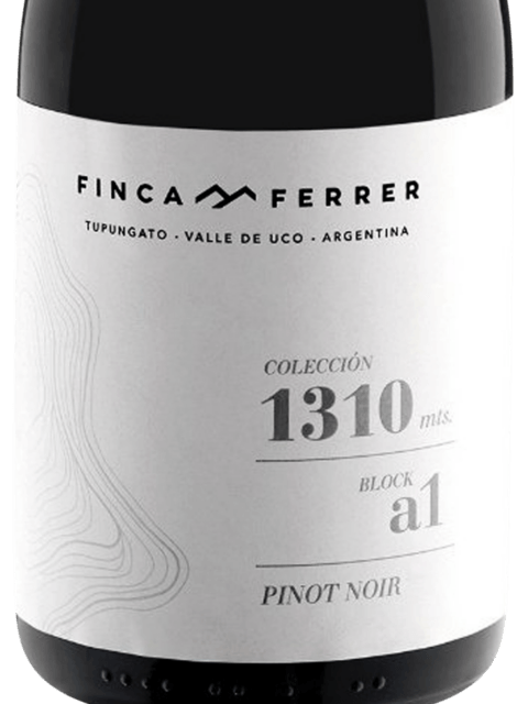 Finca Ferrer Colección 1310 mts Block a1 Pinot Noir