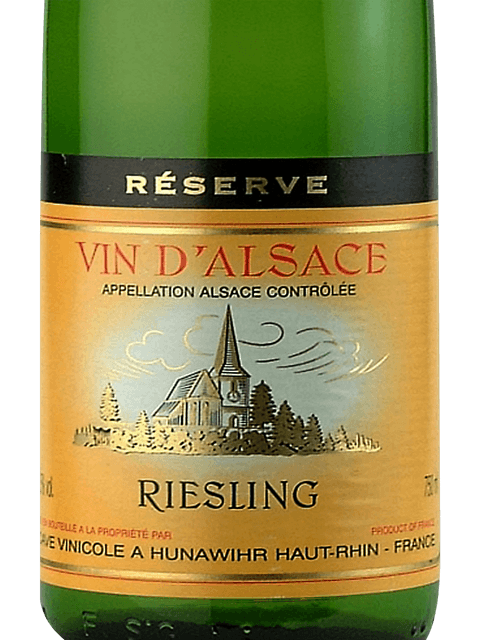 Cave Vinicole de Hunawihr Réserve Riesling 2022