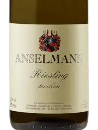 Anselmann Riesling Trocken 2022