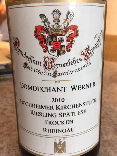 Domdechant Werner Hochheimer Kirchenstück Riesling Spätlese Trocken 2020