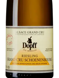 Dopff au Moulin Riesling Grand Cru Schoenenbourg de Riquewihr 2015