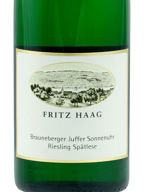 Fritz Haag Brauneberger Juffer Sonnenuhr Riesling Spätlese