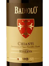 Trambusti Badiolo Chianti Riserva 2020