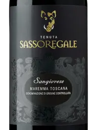 Sassoregale Maremma Toscana Sangiovese 2021