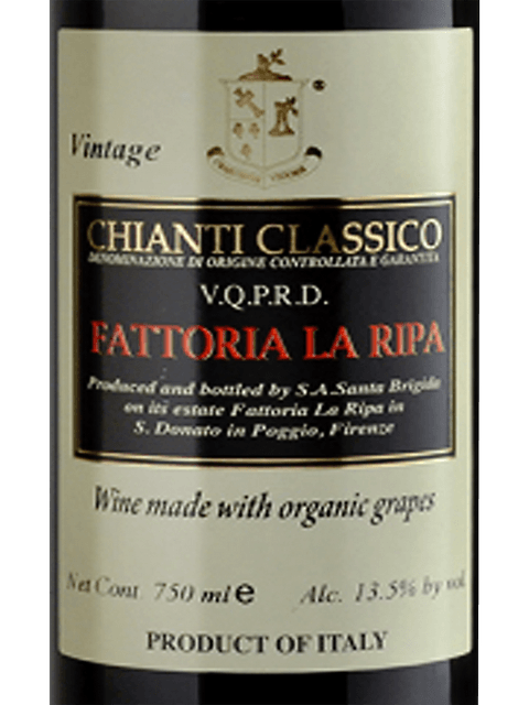 Fattoria La Ripa Chianti Classico 2015