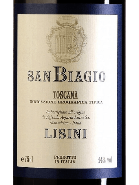 Lisini Toscana San Biagio Rosso