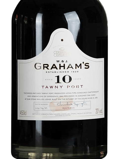 W. & J. Graham's 10 Year Old Tawny Port