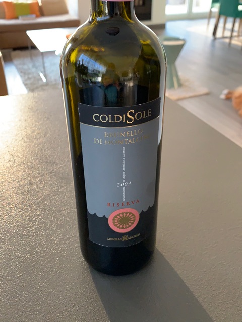 Coldisole Brunello di Montalcino Riserva