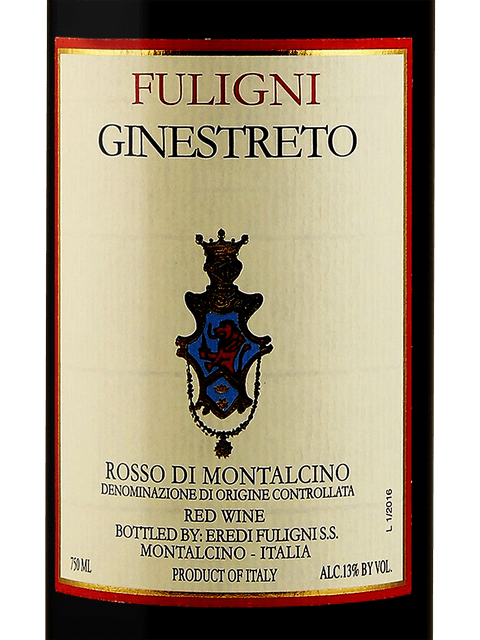 Fuligni Rosso di Montalcino Ginestreto