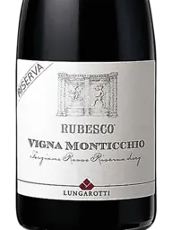 Lungarotti Rubesco Vigna Monticchio Torgiano Rosso Riserva 2017