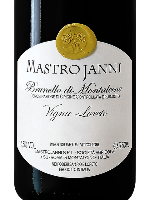 Mastrojanni Vigna Loreto Brunello di Montalcino 2017