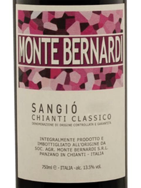 Monte Bernardi Sangió Chianti Classico 2021