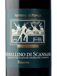 Fattoria le Pupille Morellino di Scansano Riserva 2016
