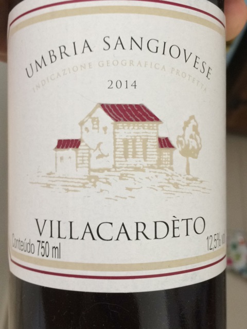 Villacardeto Umbria Sangiovese 2022