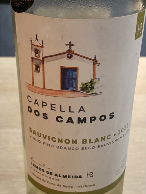 Família Lemos de Almeida Capella dos Campos Sauvignon Blanc 2022