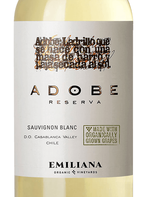 Emiliana Adobe Sauvignon Blanc (Reserva) 2021