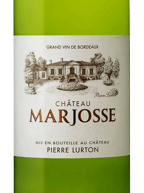 Château Marjosse Bordeaux Blanc 2021