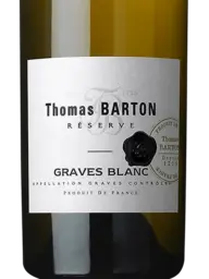 Thomas Barton Réserve Graves Blanc 2020