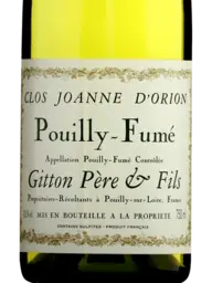 Gitton Père & Fils Clos Joanne d'Orion Pouilly-Fumé 2021