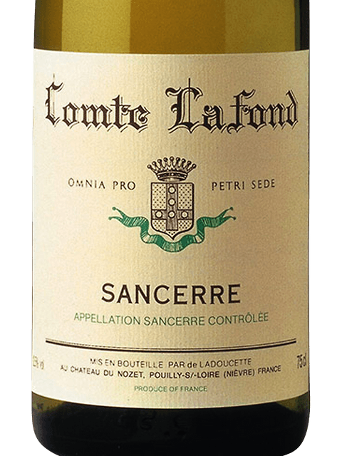 Comte Lafond Sancerre Blanc 2018