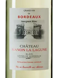 Château Bertinerie Manon la Lagune Blaye - Côtes de Bordeaux Sauvignon Blanc 2019