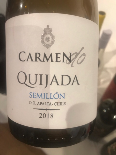 Carmen Quijada Sémillon 2019