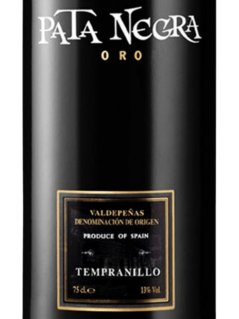 Pata Negra Oro Tempranillo Valdepeñas