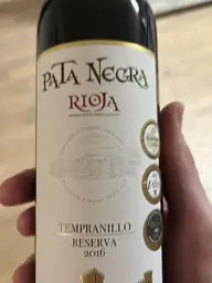Pata Negra Reserva Tempranillo 2016